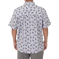 Guy Harvey Men's Short Sleeve Performance Fishing