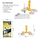 Car Windshield Repair DIY Kit, DEALPEAK Windshield Crack Chip Repair Tools Quick Fix DIY Auto Window Glass Scratch Repairing Kit