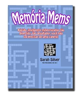 Livro Memória Mems; Rápido, inteligente mini-cruzadas tão divertido, tão desafiador, você não vai precisar de uma caneta!