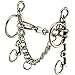 Coronet Flat Link Hollow Mouth Pelham Bit