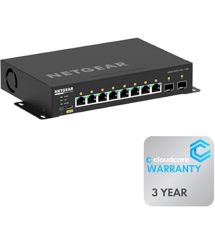 Amazon.com: NETGEAR GSM4210PX AV Line M4250-8G2XF-PoE+ | 𝐋𝟑