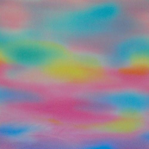 Bi-Elastic Sport Jersey – Rainbow Pastel