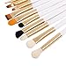 Docolor Eye Makeup Brushes Set,10Pcs Professional Eye Makeup Brushes For Eyeshadow Concealer Eyebrow Eyeliner Brow Blending Brushes Tool