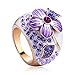 Yoursfs Rhinestone Clip On Earrings For Women White Gold Multi Color Round Sparkle Austrian Crystal Earrings Non Pierced