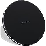 Qi Wireless Charger-XIAOWU Wireless Charging Pad for iPhone 8/ iphone 8 plus / iphone X - Fast Wireless Charger Galaxy S8/ S8 Plus/ S7 / S6 / Note 8 / Note 5 (Black)