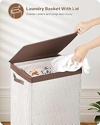 SOLEDI 100L Laundry Hamper with Lid - Laundry