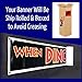 Jurassic Park Banner Sign Replica Prop - Jurassic Park/World Movie Fan Props -Toys - Games - Shirts. 3 Sizes: 10 Ft, 20 Ft or 30 Ft :