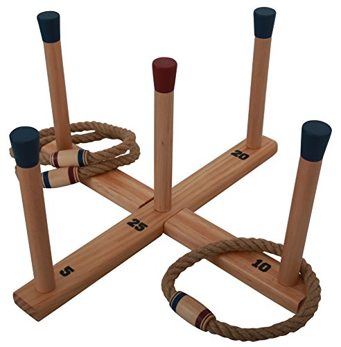 Sport Squad Family Fun Portable Ring Toss Game for Indoor/Outdoor Use
