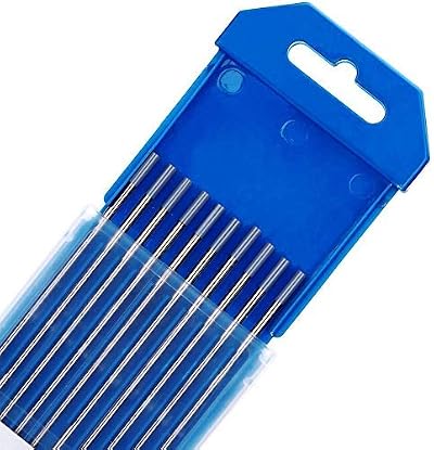 TEN-HIGH WC20 Grey Cerium Tungsten Electrodes TIG Welding 2.4mm x 150mm 10pcs