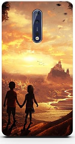 DRaX Printed Soft Back Cover for Nokia 8 (Design-4)