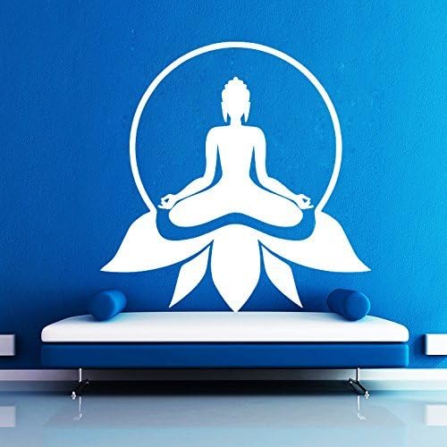 Zigzacs Wall Sticker Lord Buddha Design Decal Removable Mural DIY Home Décor