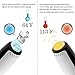 Blackhead Remover, Lanccona Blackhead Vacuum Electric Pore Vacuum with Upgrade Cold / Hot Compress, 3 Model IPL Beauty Lamp Technology, Pore Cleaner Acne Comedo Suction Removal Machine with 10 Probes
