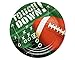 Tailgates & Touchdowns Multicolor Round Paper Plates - 10