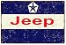 Reproduction Aged Jeep Service Station Sign