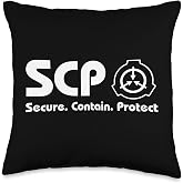SCP Foundation - SCP - Secure Contain Protect Throw Pillow