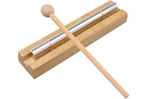 Qsanpel Solo Chime Bell for Teachers Responsive Classroom Management Meditation Chime Mindfulness Energy Chime Sound Healing Instruments Yoga Chimes for Classroom