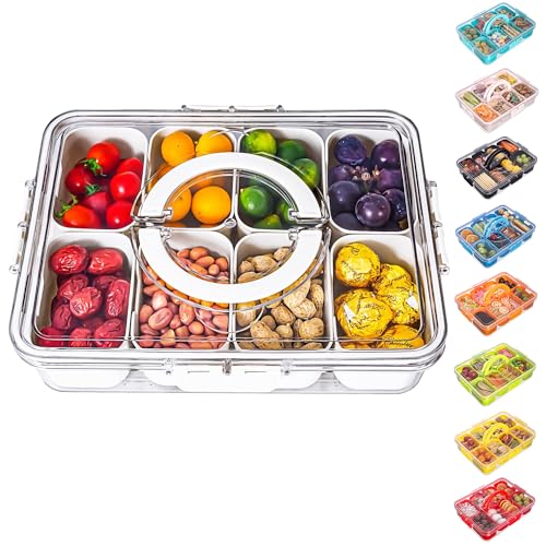 Dingerjar Divided Serving Tray Lid Handle
