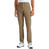 CRZ YOGA All Day Comfy Golf Pants 28"/30"/32"/34"/36" | Decent Stretch, Wrinkle-Resistant, Casual, Slightly Tapered Leg, Flat Front, Pockets, Trousers for Men