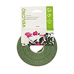 VELCRO Brand - 45' x 1/2" Adjustable Plant Ties For Gardens and Gardening - Green