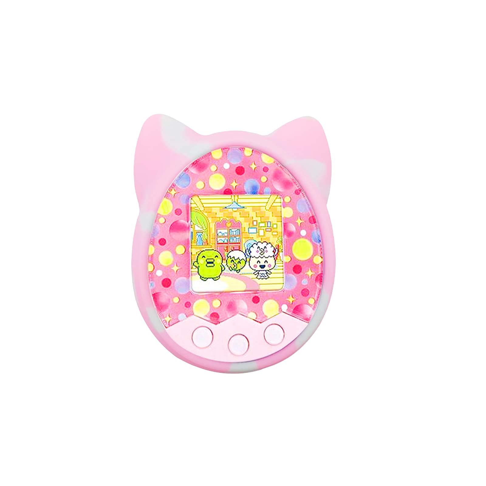 LAURAG Tamagochi Cover Protective Cover Shell Silicone Case Pet Game Machine Cover for Tamagotchi Cartoon Electronic Pet Game Machine
