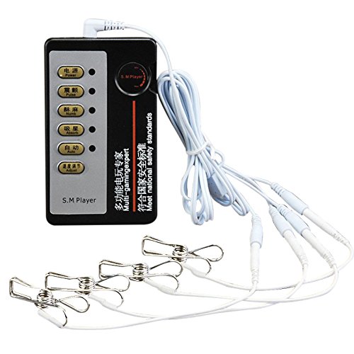 The Bondage Locker Female Electro Sex E-Stim Machine Labia Nipple Breast Stinger