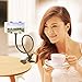 Gooseneck Phone Holder, SLBSTORES Lazy Bracket Holder 360° Swivel for iPhone and Other Smart Phones for Bedroom, Office, Bathroom, Kitchen, Black