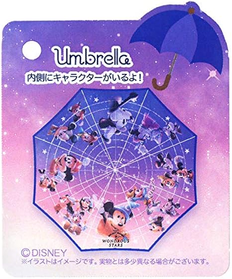 Amazon Co Jp ディズニーストア 公式 傘 ジャンプ式 ミッキー Mickey Mouse 90th Anniversary Star 服 ファッション小物