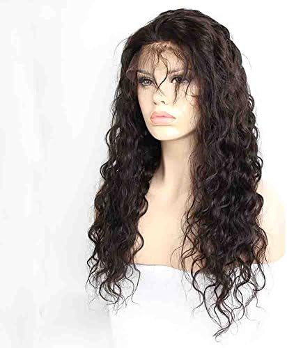 YBHair lace front wigs- human hair Brazilian Virgin Remy hair 130% Density Loose Wave Wigs with Baby Hair for Black Women 20" in Stock