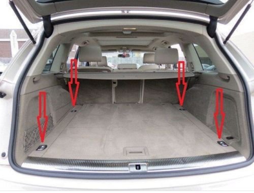 TRUNK FLOOR STYLE CARGO NET FOR AUDI Q7 2007 08 09 10 11 12 13 14 15 2016 BRAND NEW