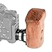 SMALLRIG Right Side Wooden Grip with Rosette Bolt-On Mount - 2083