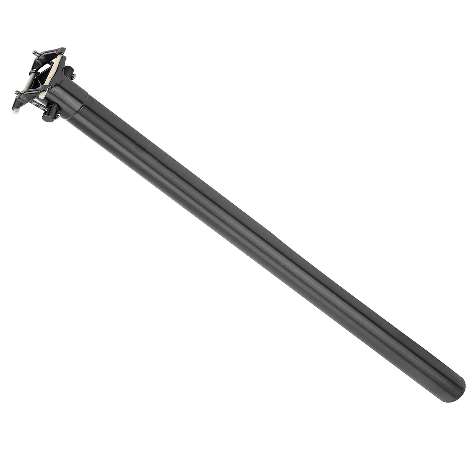 Bicycle Seatpost Aluminum Alloy Bike Seat Tube 33.9mm Folding Cycling Seatpost Road Mountain Bike Seat Post Tube(black)