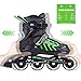 2pm Sports Brice Adjustable Inline Skates, Featuring Light Up LED Wheels, Fun Flashing Rollerblades for Boys Kids and Youth