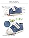 Infant Shoes For Baby Newborn Girl Girls Boy Boys Kids Babies Toddler Prewalker Formal Traning Size 4.5 3.5 7.5 Grey Purple Orange Shoes Sneakers Flats（ 5.31