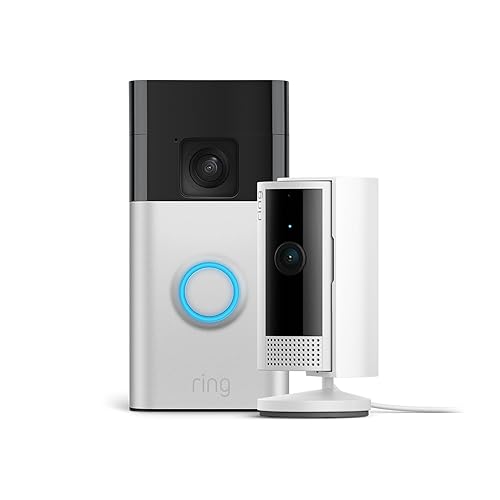 Ring Battery Video Doorbell (2024 release) + Indoor Camera (2nd Gen) | DIY Wireless Doorbell Security Camera | Head-To-Toe View, Easy installation (5min) | 30-day free trial of Ring Home