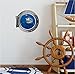 Shark 1 Porthole Ship Window Underwater 3D Silver Submarine View Great White Shark Decor Sticker Children's Kids Room Graphic
