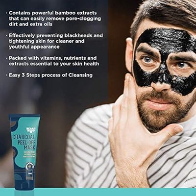 Beardhood Charcoal Peel Off Mask 100g Buy Online At Best Price In Uae Amazon Ae