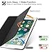 Ztotop iPad 9.7 Case 2018 iPad 6th Generation Case / 2017 iPad 5th Generation Case,Smart Ultra Slim Lightweight Trifold Stand Cover with Hard Back for ipad 9.7 Black