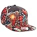Marvel Extreme Deadpool Sublimated Adult Snapback Cap One Size Fits Most