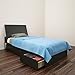 Avenue Twin Size Storage Bed 223906 from Nexera, Black