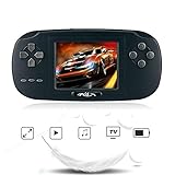 Game Handheld Console,Rongyuxuan Game Console 2.8”LCD PVP PLUS Game Player Classic Handheld Game Console USB Charge Birthday Christmas Gift for Children