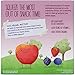 Plum Organics, Smoothie Mashups, Organic On-The-Go Squeeze Kids Snacks, Applesauce, Stawberry, Blackberry & Blueberry, 3.17 Ounce (Pack of 24) - Packaging May Vary