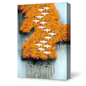 Canvas Wall Art for Living Room,Bedroom Home Artwork Paintings Quiet Forest Ready to Hang - 12x18 inches