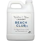 Walter & Rosie Beach Club Luxury Laundry Detergent - Park Inspired Scent with Green Notes & White Jasmine - Highly Fragrant Laundry Detergent - The Happiest Detergent on Earth - 16 Oz