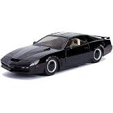 Jada Knight Rider K.I.T.T. 1982 Pontiac Firebird DIE-CAST Car with Light Up Feature, 1: 24 Scale Vehicle, Black