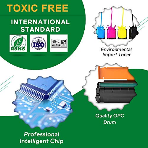 GREENSKY Compatible Toner Cartridge Replacment for Canon 046A 046H CRG 046 046H for Canon Color ImageCLASS MF735Cdw LBP654Cdw MF731Cdw MF733Cdw Laser Printer