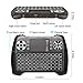 Mini Wireless Touchpad Rechargable Keyboard,Wireless Backlit Keyboard,ANEWKODI 2.4Ghz Handheld Gaming Remote Control with Mouse for Xbox,PC,Pad,Android TV Box,HTPC,IPTV.