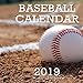 Baseball Calendar 2019: 16 Month Calendar by