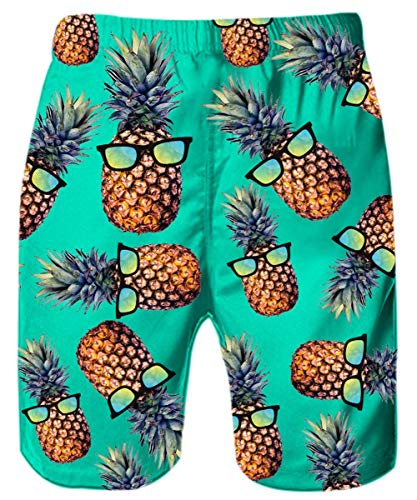 RAISEVERN Men\'s 3D Printed Swim Trunks Beach Shorts Quick Dry Boardshorts for Outdoor Surfing Holiday S-XXL