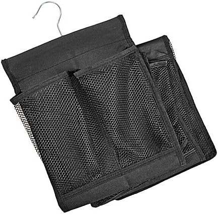 Scarf Maximizer Hanging Scarf Storage Organizer in Black
