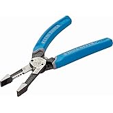 Klein Tools K12035 Klein-Kurve Wire Cutters, Made in USA, Heavy Duty Wire Stripping Tool